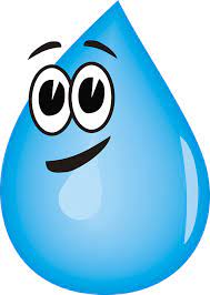 A Drop Of Water Drawing For Kids Happy Cartoon Water Challenge