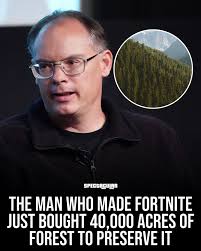 Tim Sweeney — the creator behind Fortnite — isn't just building gaming  empires. Over the past decade, he's quietly become one of the largest  private land conservationists in North Carolina, purchasing more