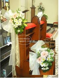 Simple Pink Colored Wedding Church Decor Flower Daily Blog Wedding Church Decor Church Decor Wedding