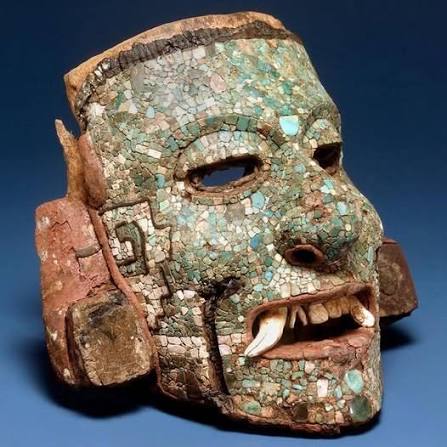 Maya civilization mask from Mexico
