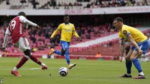Highest brighton & hove albion score: Arsenal 2 0 Brighton Nicolas Pepe Scores Double For Gunners Bbc Sport
