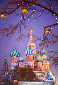 Snow And Saint Basil S Cathedral At Blue Hour At Christmas St Basils Cathedral St Basil S Blue Hour