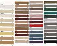 Poly Sil Color Chart Color Rite Color Matched Caulking
