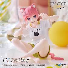 五等分の花嫁∬ Desktop Cute フィギュア 中野一花～描き下ろしCat room wear ver.～タイトープライズ詳細