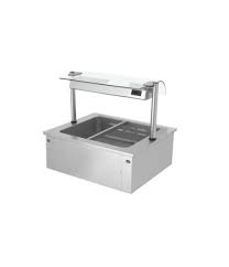 Bain-marie pare haleine en verre