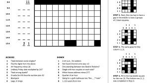 Forget outdated paper puzzle books but take all advantages of training your brains with good old logic games! Solve A Nonogram Logic Puzzle The New York Times