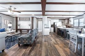 Most double wides are at least 20 feet wide, but many are as wide as 28 to 32 feet. New Double Wide Mobile Homes My Place Mobile Homes