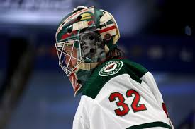 They then proceed to cut 2 holes into the garbage bag. Edmonton Oilers Claim Goaltender Alex Stalock Hockey Wilderness