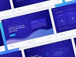 New Cryptocurrency Website Design Website Design Design Web Design Inspiration