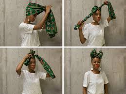Twisted front tie headband photo: 4 Fabulous Ways To Wear A Headwrap Hair Wrap Scarf Hair Styles Scarf Hairstyles