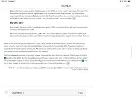 The great depression by mike kubic. Pls Answer How Does The Description Of The Government S Intervention In The Great Depression Brainly Com