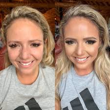 Before & Afters from this weekend! Congrats to the beautiful bride  @angelica_goehring! She is so pretty inside and out! I'm so honored to have  been a part of her special day!👰🏽 . . . #