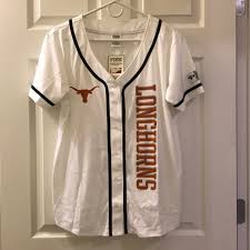 The official facebook page of the university of texas at austin athletics #hookem. Pink Victoria S Secret Tops Vs Pink Texas Longhorns Baseball Jersey Poshmark
