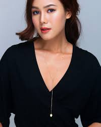 Lariat Y Necklace, Silver Long Y Chain Necklace, Gold Drop Lariat Jewelry,  Delicate Rose Gold Lariat Leaf Charm Necklace