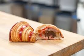 How Francois Brunet Makes Epicerie Boulud S Incredible Chocolate Raspberry Croissants Chocolate Fruit Brunch Pastries Chocolate Raspberry