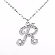 Find More Chain Necklaces Information About My Shape Letter R Necklaces Pendants Alphabet Initia Initial Necklace Initial Necklace Gold Initial Necklace Silver