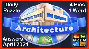 4 pics 1 word level daily bonus puzzle answer today. 4 Pics 1 Word Architecture April 2021 Answer Daily Puzzle Daily Bonus Puzzle Youtube