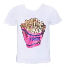 See your favorite blank t shirts and dog t shirts discounted & on sale. Girls French Fries Sequin T Shirt Lola And The Boys