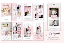 Instagram Story Templates For Photographers 230733 Branding Design Bundles Instagram Story Template Instagram Story Story Template