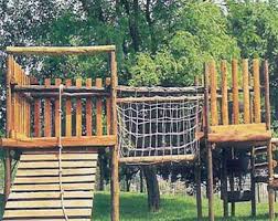 A jungle gym is a structure with several attachments offering different methods of play, which enables several kids to play at once, while providing a shelter they can manipulate into their own environment. Diy Projects Monkeying Around