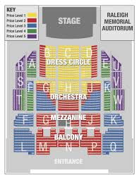 Seating Chart Nc Theatre