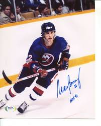 Islanders legend mike bossy explains how he nearly joined forces with wayne gretzky. Signed Mike Bossy New York Islanders Photo Hof 3 Sports Mem Cards Fan Shop Photos Romeinformation It