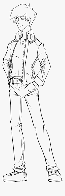 First, draw a line from the head to the feet of your subject. Ivan Tsarevich Sketch Person Standing Transparent Hd Png Download Transparent Png Image Pngitem