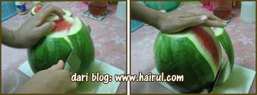 Satu potong buah melon mengandung 9 mg sampai 13 mg likopen. Cara Potong Buah Tembikai Style Hotel Chef Hairul Hissam