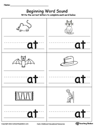 At Sound Words With Pictures