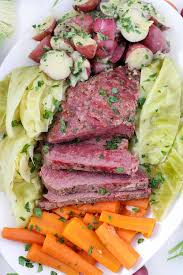 Easy instant pot soup recipe, paleo cabbage soup, quick instant pot dinner, whole30 is it possible to sub out the hamburger for stew meat or steak? Instant Pot Corned Beef With Cabbage Carrots And Buttered Potatoes Bowl Of Delicious