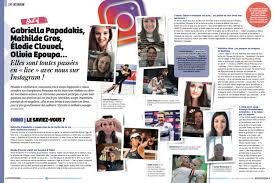 Un lien est établi entre vinciane allard et clémentine. Best Of Gabriella Papadakis Mathilde Gros Elodie Clouvel Olivia Epoupa Elles Sont Toutes Passees En Live Avec Nous Sur Instagram Women Sports