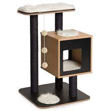Vesper V Base Black 32 1 H Petco Vesper Cat Furniture Cat Tree Plans Cat Furniture