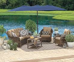 Wilson Fisher Triple Vent Market Patio Umbrellas 15 Patio Patio Umbrellas Gazebo Big Lots