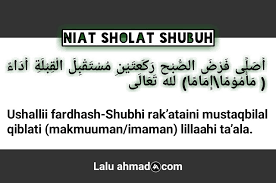 Tanpa niat, salat tidak akan sah. Niat Sholat