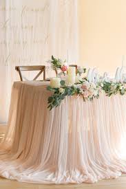 Extra Long Pooling Table Skirt 14 Styles In 2020 Wedding Decor Elegant Sweetheart Table Wedding Vintage Wedding Decorations