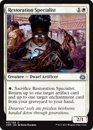 Restoration Specialist Cards Restoration The Gathering