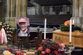 Red roses, which mean enduring love, are the perfect funeral flower for a spouse or life partner, or another family member. F1 Figures Pay Respects At Lauda Funeral