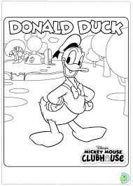Mickey Mouse Clubhouse Coloring Page Coloring Home coloring home