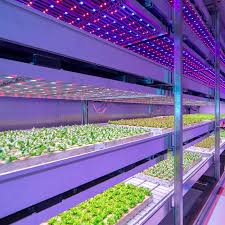 Led Growing Lights Can Provide Artificial Light Used For Plant Growth And The Spectrum Of It Is Tuned To The Plan Indoor Farming Urban Farming Vertical Farming