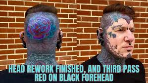Image result for forehead tattoo