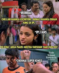 Cskreturns Top Memes By Chennai Super King Fans