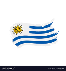 Uruguay Flag Royalty Free Vector Image Vectorstock Uruguay Flag Flag Flag Drawing