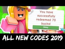 Adopt me codes will allow you to get free bucks ranging from 70 bucks and up to 200, these codes. All Working Money Codes For Roblox Adopt Me June 2019 Youtube