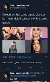 So what were not gonna do during bisexual awareness week is be biphobic : r bisexual