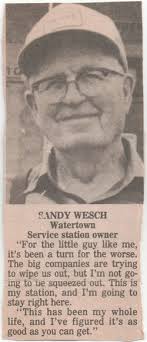 Nostalgic memories of Nelson's gas station