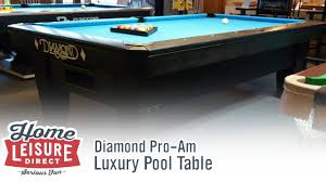 Diamond Pro Am American Pool Table Youtube