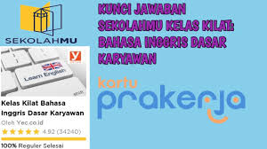 We did not find results for: Kunci Jawaban Sekolahmu Kelas Kilat Bahasa Inggris Dasar Karyawan Youtube