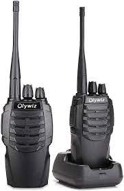 Amazon Com Walkie Talkies Two Way Radio Olywiz Htd826 Rechargeable Long Range 1800mah Li Ion Battery Uhf 406 470mhz 2 Pack Two Way Radio Two Way Radios Radio