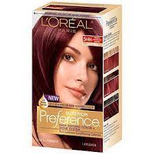 L Oreal Paris Superior Preference Medium Mahogany Brown 5mm Warm Brown Hair Color Loreal Warm Skin Tone