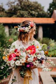 Save big with our diy wedding combos! Colorful Boho Wedding Bouquet Florals Dani Nichol Photography Weddingflorists Spring Wedding Bouquets Boho Wedding Flowers Boho Wedding Bouquet